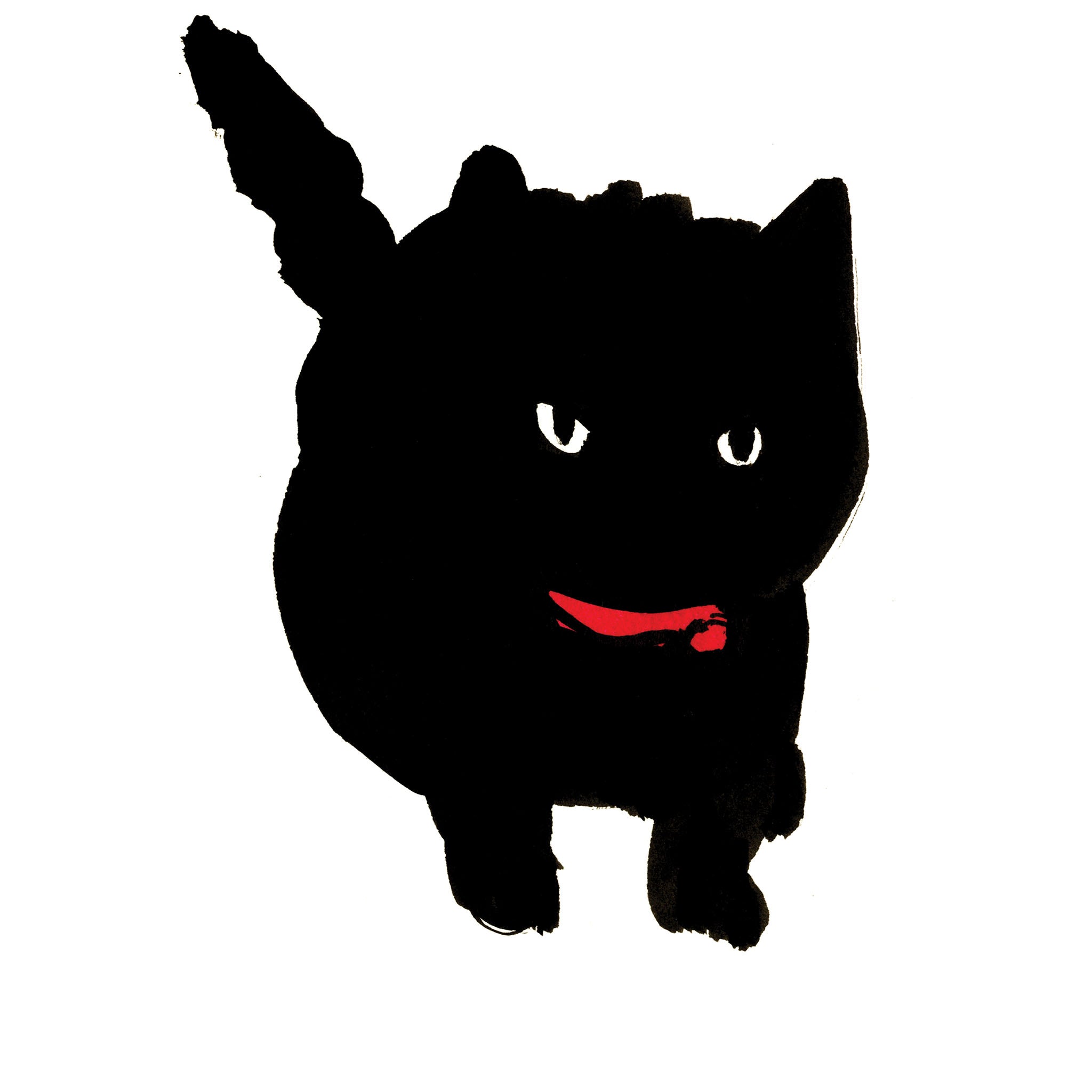 Miso the Cat illustration, digital download wall art