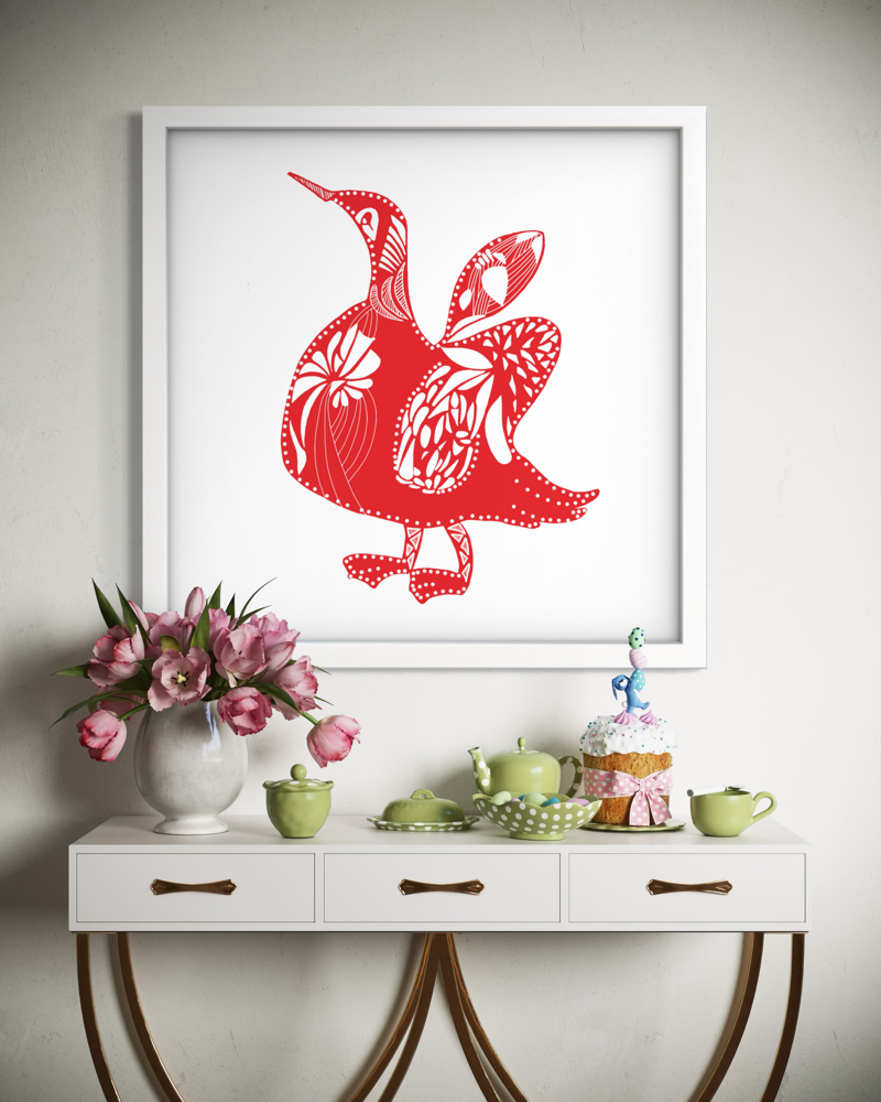Crimson Bird