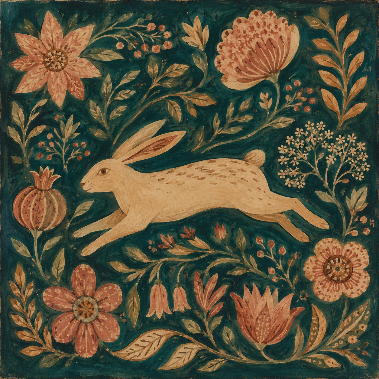 Folk Art Bunny