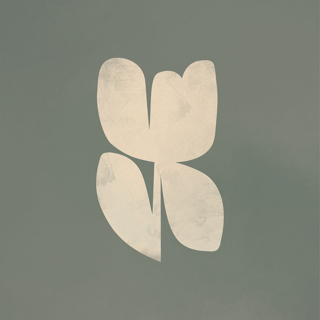 Moss Bloom 1 illustration, digital download wall art