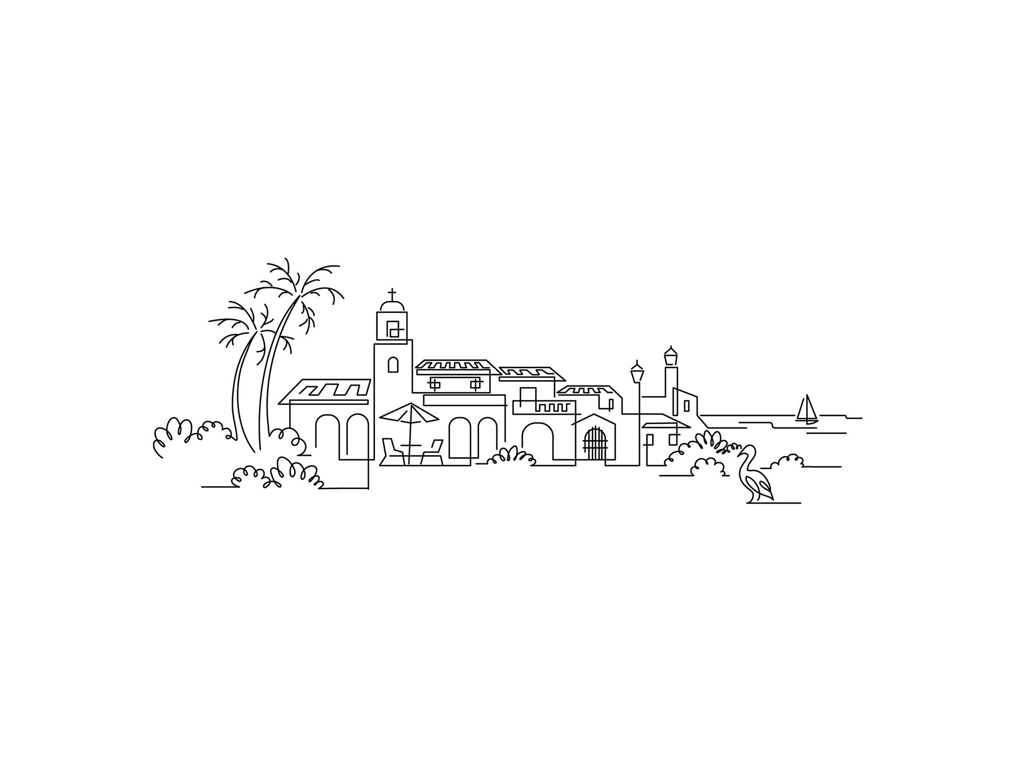 Naples Skyline