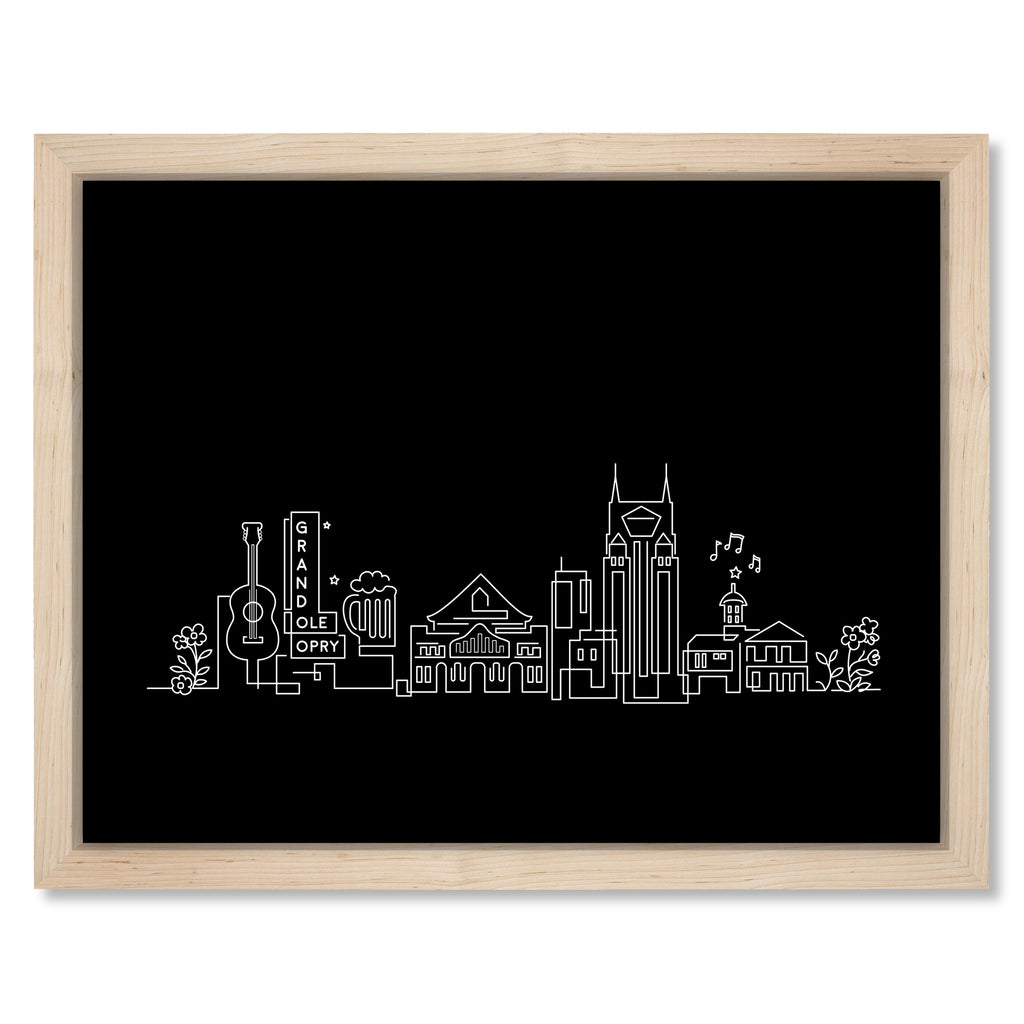 Nashville Skyline Night