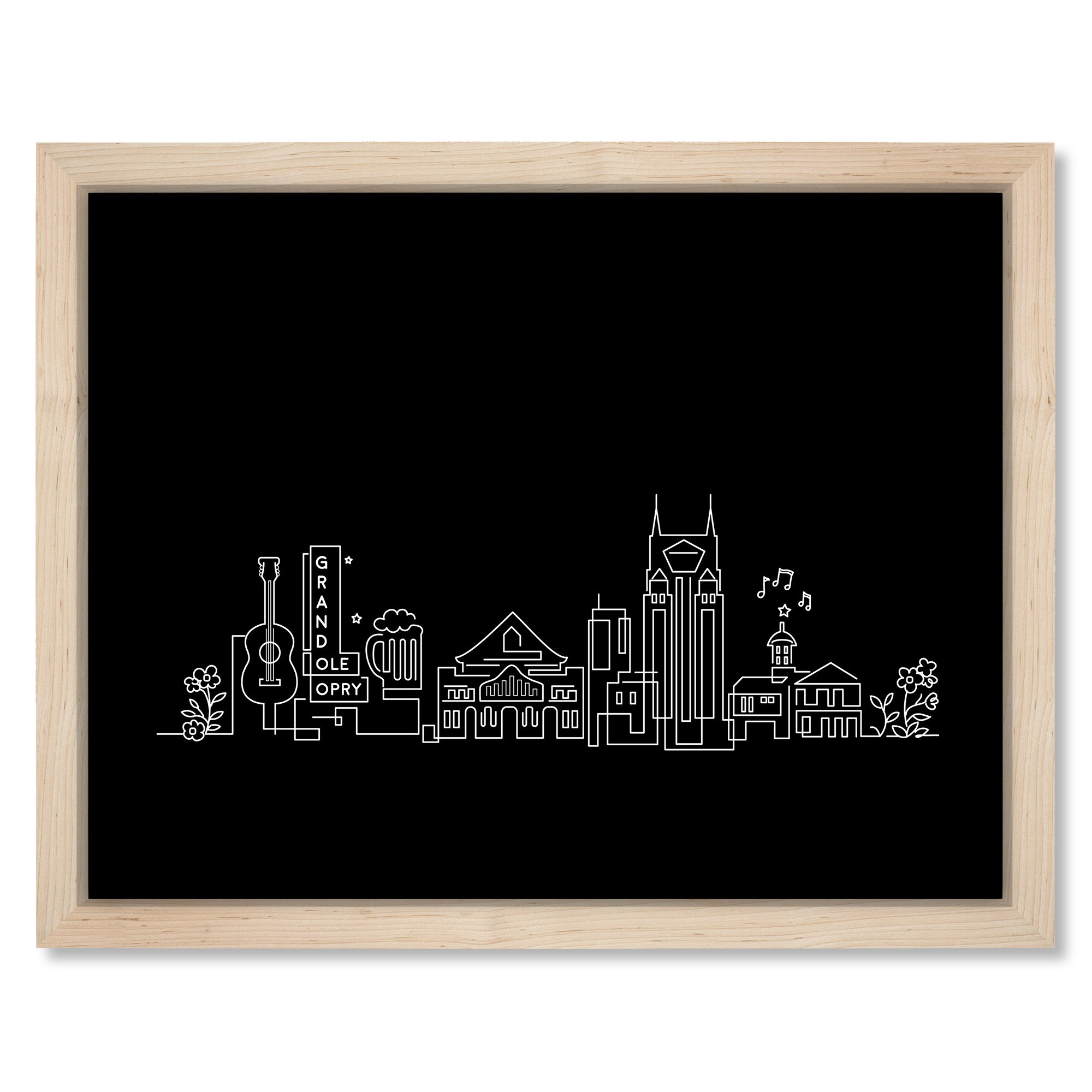 Nashville Skyline Night