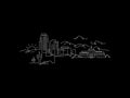 Phoenix Skyline Night