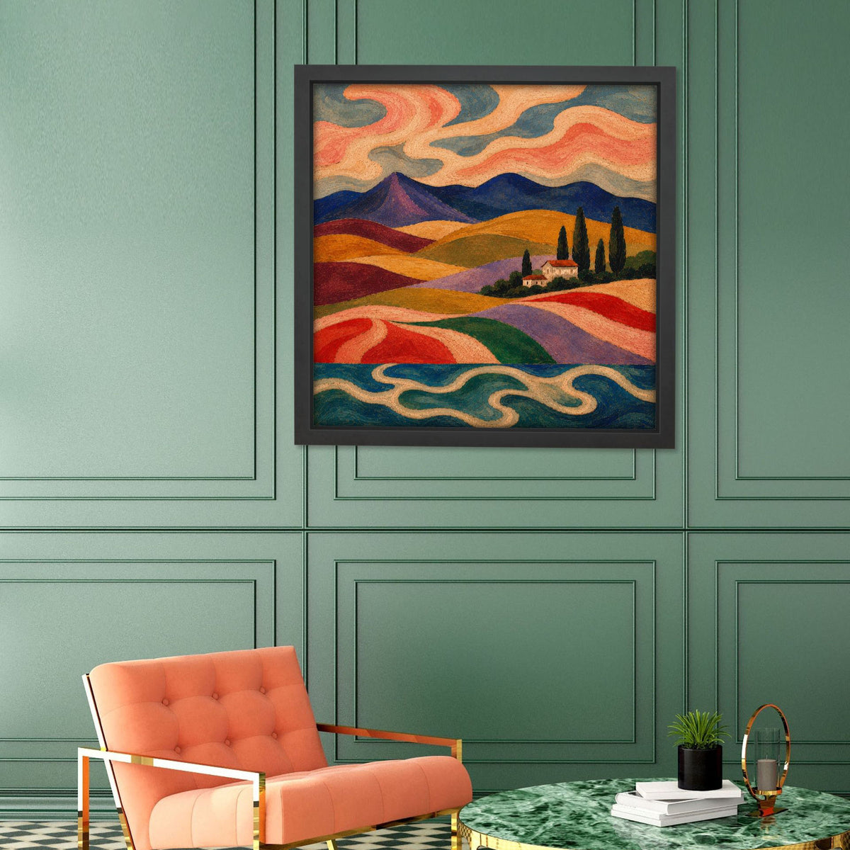 Vibrant Vineyard 3