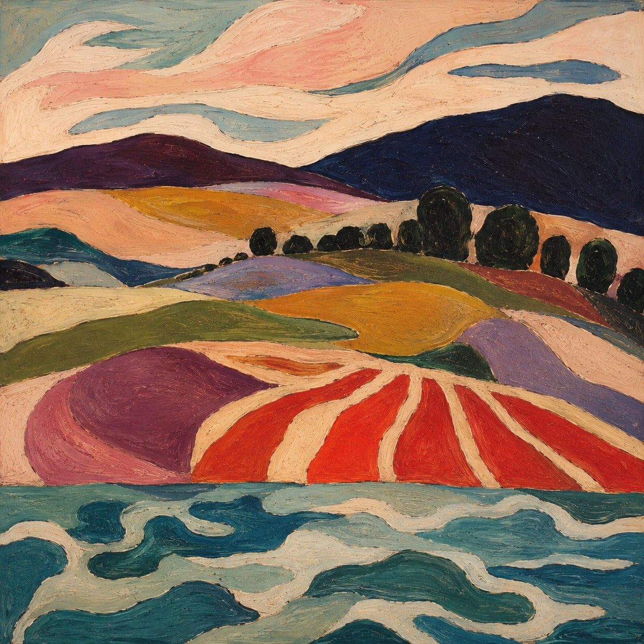 Vibrant Vineyard 1