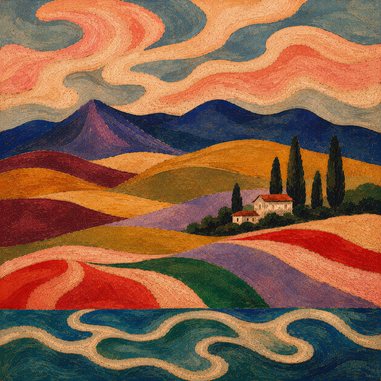Vibrant Vineyard 3