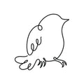 Bird illustration, digital download wall art