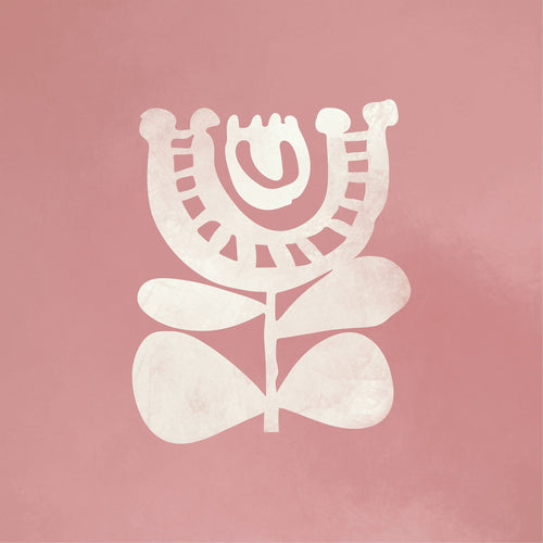 Blush Rose illustration, digital download wall art