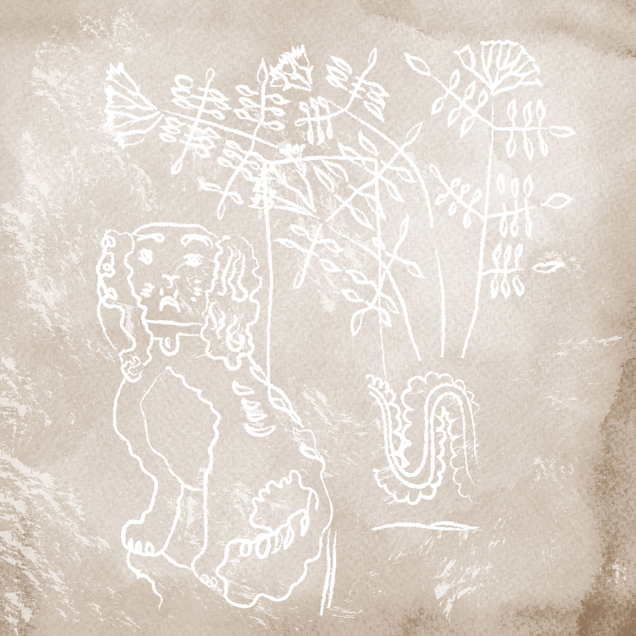 Little Foo illustration, digital download wall art
