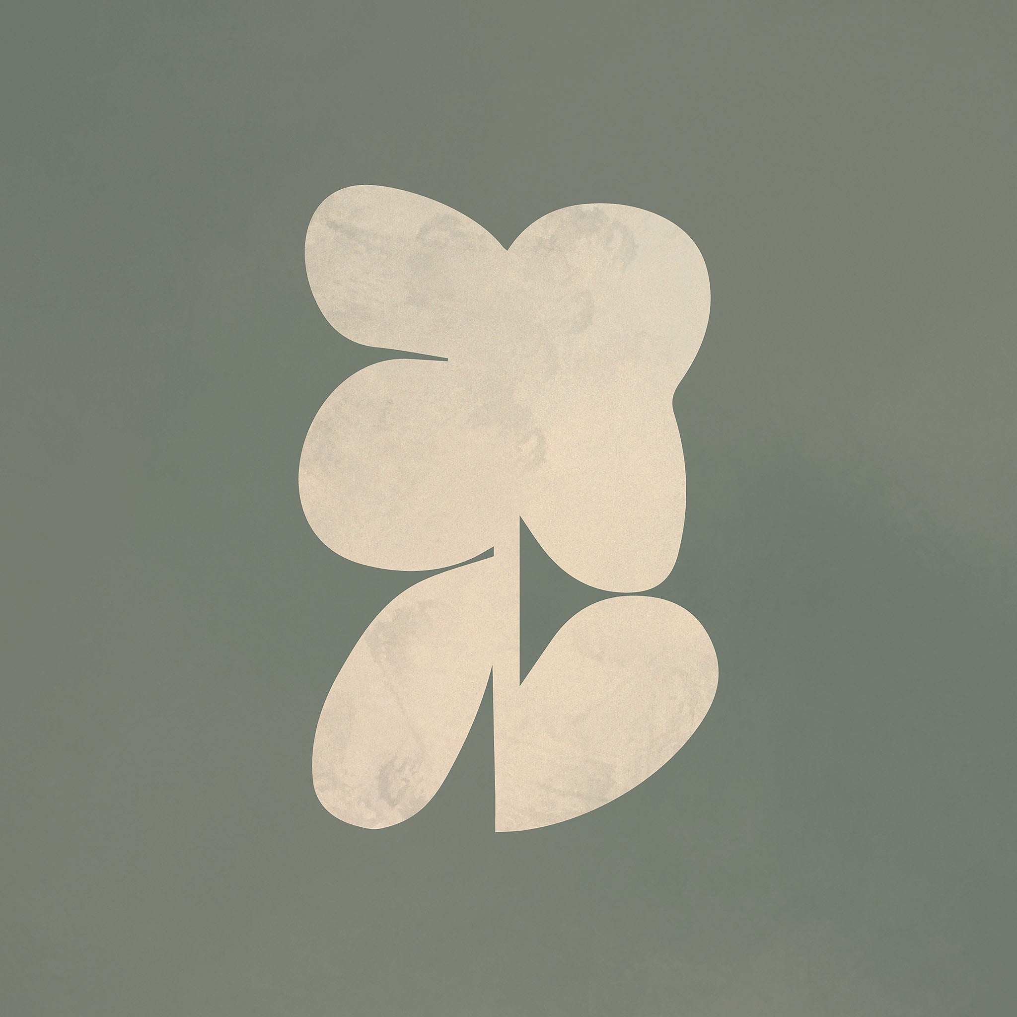Moss Bloom 2 illustration, digital download wall art